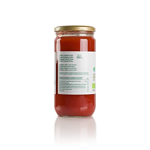 Ekolo Tomate Triturado Ecológico, 6 Tarros * 700G 6 Unidades 3960 ml