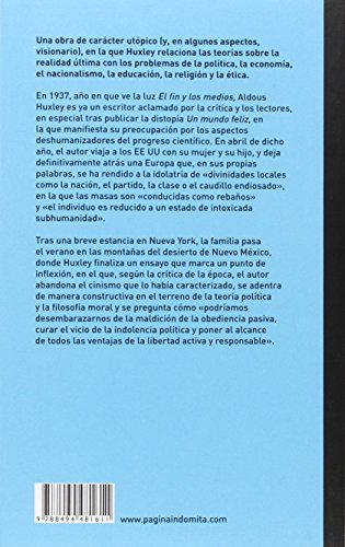 El Fin Y Los Medios (ENSAYO)