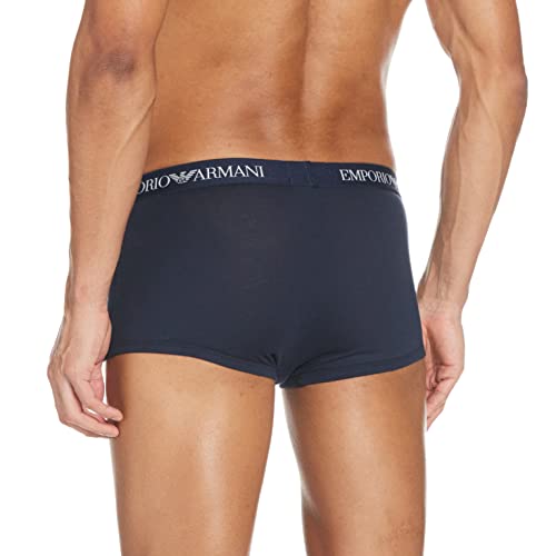 Emporio Armani Underwear CC722 Boxer, Hombre, Azul (Navy Blue), L