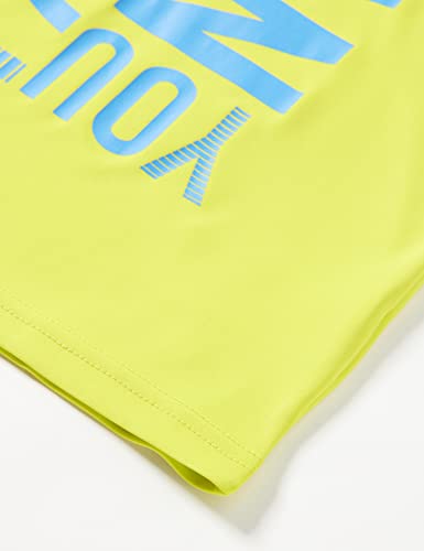 ENERGETICS Derek IV Camiseta, Greenlime/Blueroyal, 140 Unisex niños