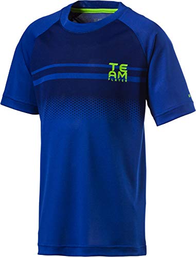 ENERGETICS Dobby - Camiseta para niño, Todo el año, Infantil, Color Blue Dark, tamaño 128