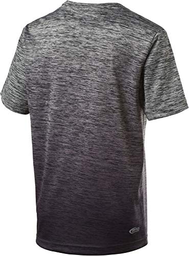 ENERGETICS Tibor - Camiseta Unisex para niños, Todo el año, Camiseta Tibor, Unisex niños, Color Gris, tamaño 128
