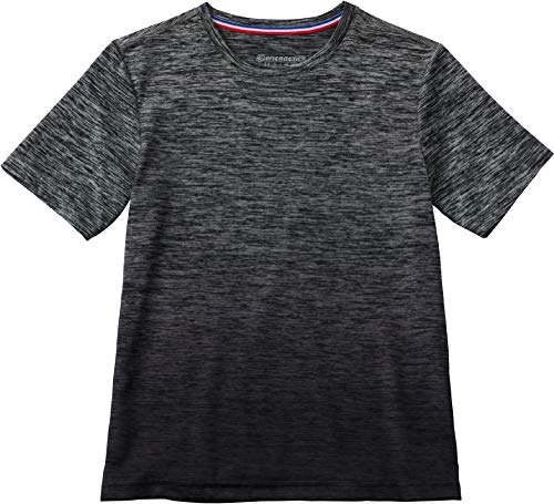ENERGETICS Tibor - Camiseta Unisex para niños, Todo el año, Camiseta Tibor, Unisex niños, Color Gris, tamaño 128