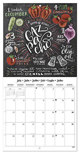 ERIK - Calendario de pared 2021 Lily & Val, 30x30 cm