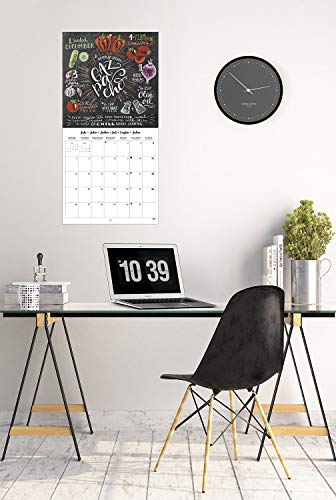 ERIK - Calendario de pared 2021 Lily & Val, 30x30 cm