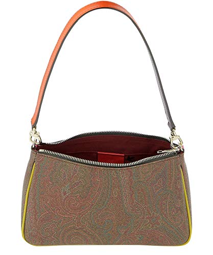 Etro Moda De Lujo Mujer 0N46180408000 Marrón Otros Materiales Bolso De Hombro | Ss21