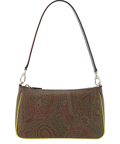 Etro Moda De Lujo Mujer 0N46180408000 Marrón Otros Materiales Bolso De Hombro | Ss21