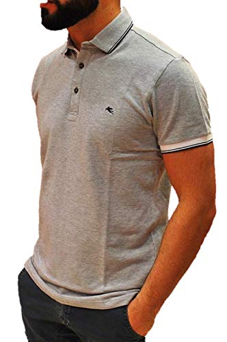Etro Polo Hombre Manga Corta Art.1Y800-9157-3 Gris (S)