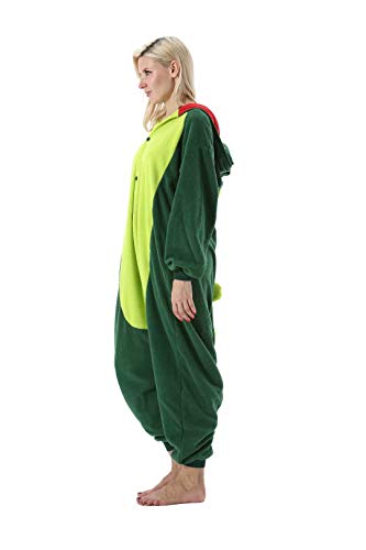 EUFANCE Pijamas Onesies de Animales Adultos, Pijamas Unisex Disfraces de Cosplay Ropa de Dormir Ropa de casa de Halloween Ropa de salón
