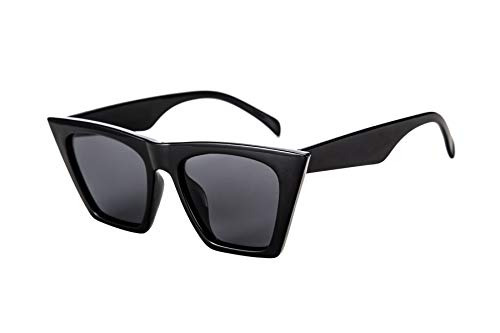 FEISEDY Gafas de Sol Mujer Cuadradas Moda Vintage Pequeñas Ojo de Gato Mujer B2473