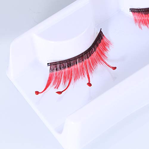 FRCOLOR 1 par de Pestañas Postizas Largas Maquillaje Pestañas Postizas Pestañas Postizas Dramáticas para Club Halloween Performance Carnaval