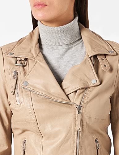 Freaky Nation Biker Princess Chaqueta, Rojo (Apple 4068), M para Mujer