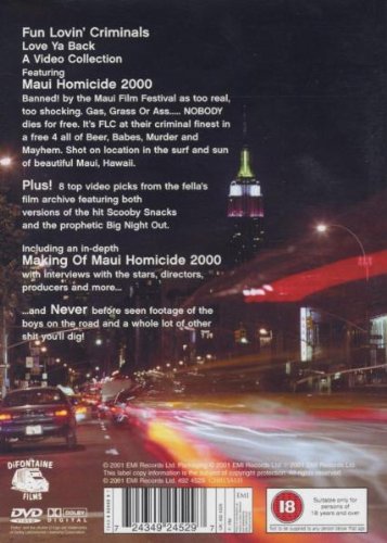 Fun Lovin Criminals - Love Ya Back, A Video Collection [Reino Unido] [DVD]
