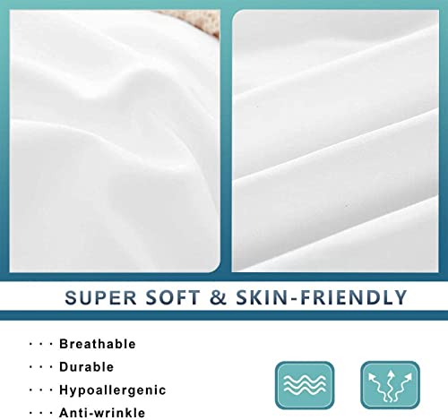 Funda Nordica Cama 90 antílope marrón Juego de Cama de Microfibra Funda nórdica con Cremallera 150x200cm con 2 Fundas de Almohada 50x75cm para niños niñas