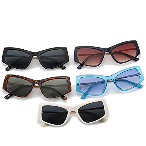Gafas De Sol Hombre Mujeres Ciclismo Gafas De Sol Cuadradas para Hombre, Gafas De Sol Vintage para Mujer, Anteojos De Fiesta De Moda, Gafas para Mujer, Gafas-Mo_Green