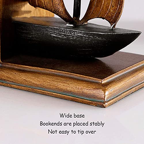 GAXQFEI Decorativo Sujetalibros Sujetalibros Decorativo Del Hogar Resina de Vela Sujetalibros, Oficina Antideslizante Sujetalibros, Ajustable Libro Se Encuentra en el Estudio, Las Decoraciones de Esc