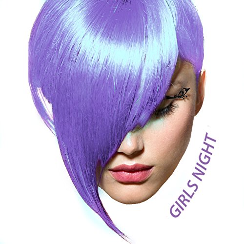 Girls Night, semi-permanentes tinte para el cabello en colores pastel de lavanda púrpura - 118 ml - Fox ártico