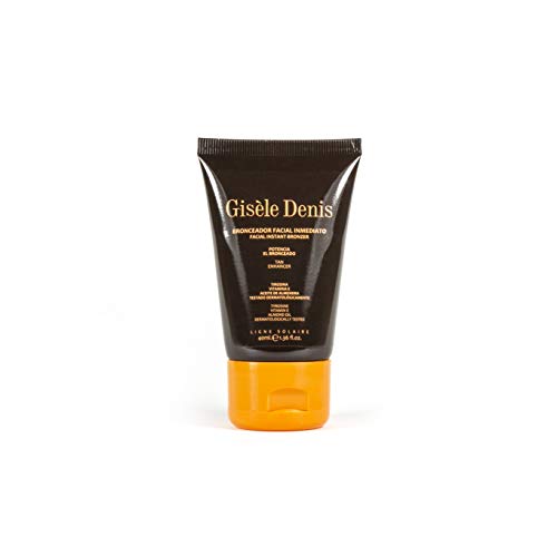 GISÈLE DENIS - Bronceador Facial Inmediato en Crema, Acelerador Bronceado, Crema Cara, 40 ml