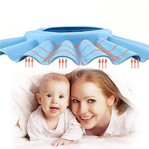 Gorro De Ducha De Bebé Ajustable, Gorro De Champú Para Bebés, Gorro De Protección Solar, Gorro Impermeable, Protección Ocular Con Champú y Tamaño Del Clip Para Cinturón De Protección Que Se Puede