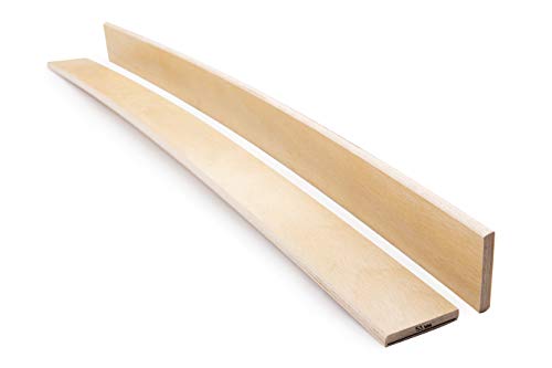 Green Design Láminas de Repuesto de Madera de Haya de 53 mm de Ancho, para Cama Individual, Doble Grado A, 895