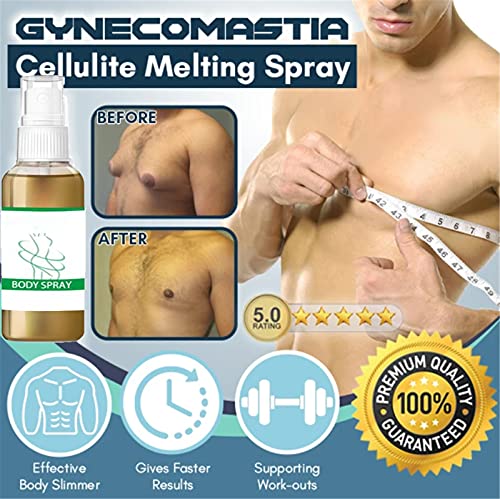 Gynecomastia Cellulite Melting Spray, Spray Anticelulítico, Spray Adelgazante Seguro Sin Celulitis, Spray Adelgazante Corporal Para Bajar De Peso, Spray Lipo Líquido (30ml)
