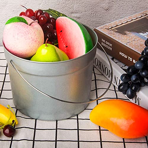 GZLCEU Juego de 12 frutas artificiales de espuma, realistas para decoración del hogar, fiestas, festivales, sesiones de fotos (mezcla de colores)