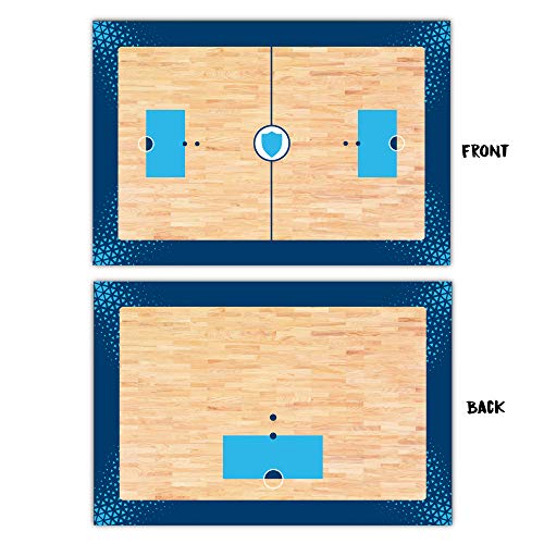 Haberdashery Online Pizarra Deportiva Doble Cara Táctica. Tabla de Entrenamiento Personalizada Logotipo Equipo (Hockey Patines)