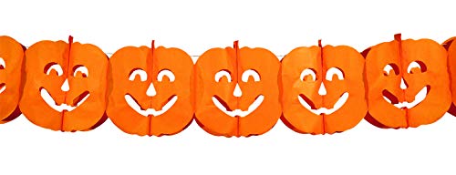 HEITMANN DECO "Happy Halloween - Komplett-Set - Girlanden - Luftballons - Orange, Schwarz, weiß