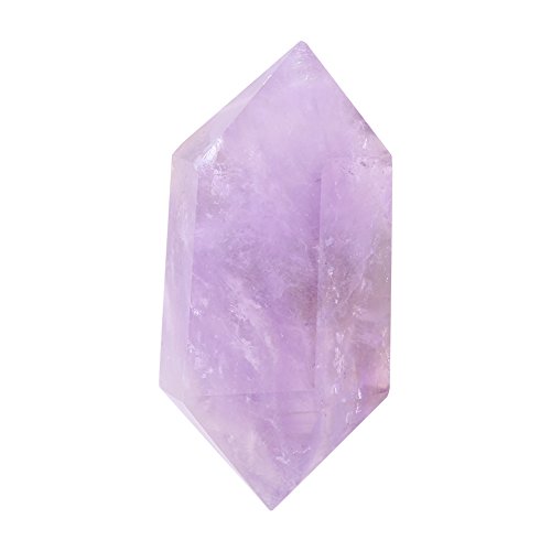 Hilitand Piedra de Cristal púrpura, Cuarzo Natural Amatista Columna de Cristal púrpura Arte de Piedra Decoración del hogar