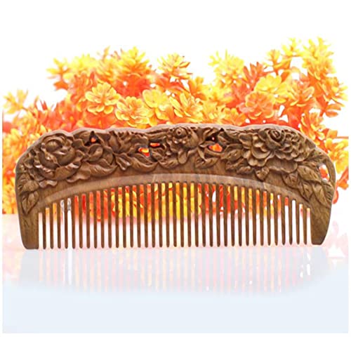 Hong Yi Fei-Shop Peine Peine De Peine De Pelo Retro Peine De Masaje De Dientes Peines de Corte de Pelo Resistentes al Calor (Color : A)