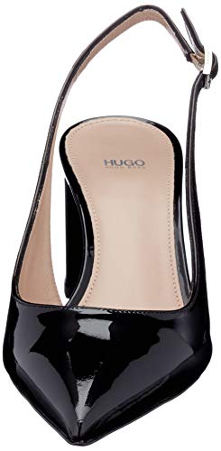 HUGO Ines Ch. Sling 60-p, Destalonado Mujer, Negro1, 39 EU