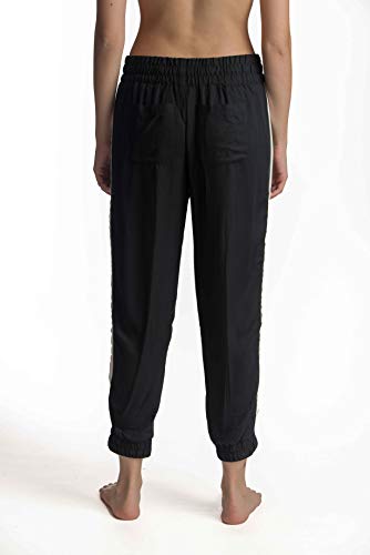 Hurley W Tuxedo Beach Jogger Pantalón De Chandal, Mujer, Black, S
