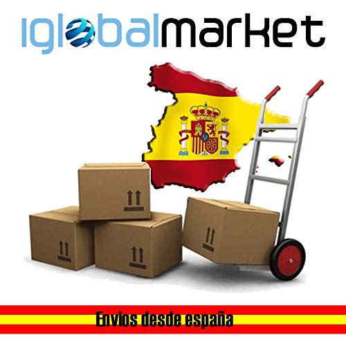 iGlobalmarket Xiaomi Redmi Note 7 / Note 7 Pro, Funda con Tapa, Apertura Lateral Tipo Libro, Cuero PU, Color Azul
