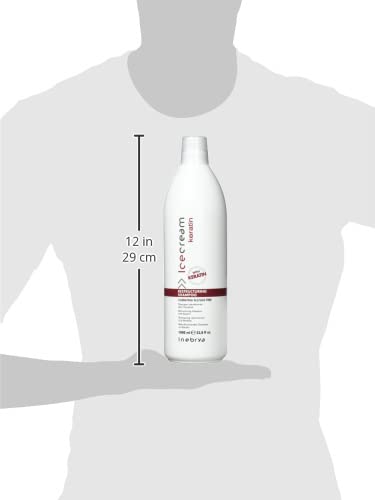 Inebreya Ice Cream Keratin Restructuring Shampoo (1,000 ml)