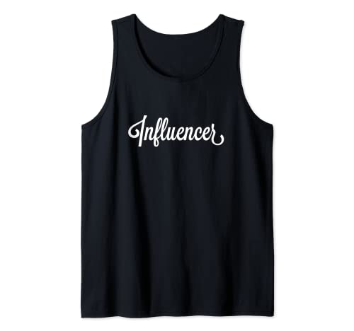 Influencer Hombres Mujeres - Internet Social Media Influencer Camiseta sin Mangas
