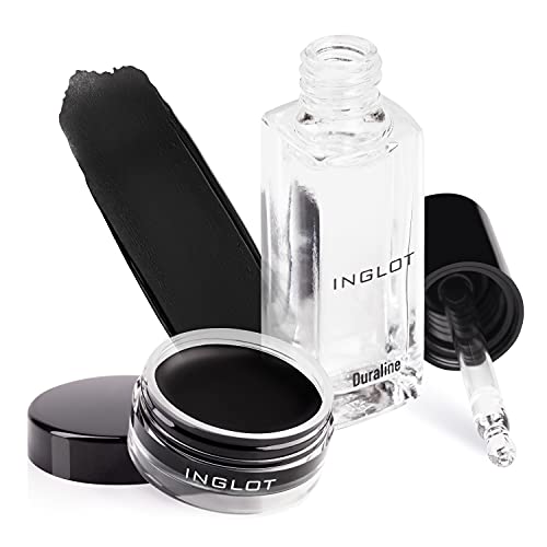 INGLOT COSMETICS AMC Delineador de ojos Gel Negro 77 + INGLOT COSMETICS Duraline Set