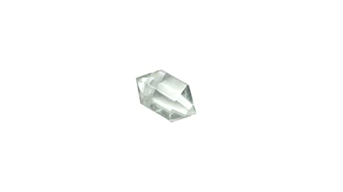 Jet International Hermoso Cristal Cuarzo Herkimer Gemstone Sphatik Folleto Gratis Terapia de Cristal Cristal Original Natural Auténtico Buena Suerte Genuino Divino Sagrado Piadoso Metafísico Brasil