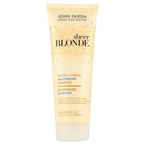 John Frieda Sheer Blonde Resalte Activar Hidratante Shampoo para encendedor de 250ml Rubias