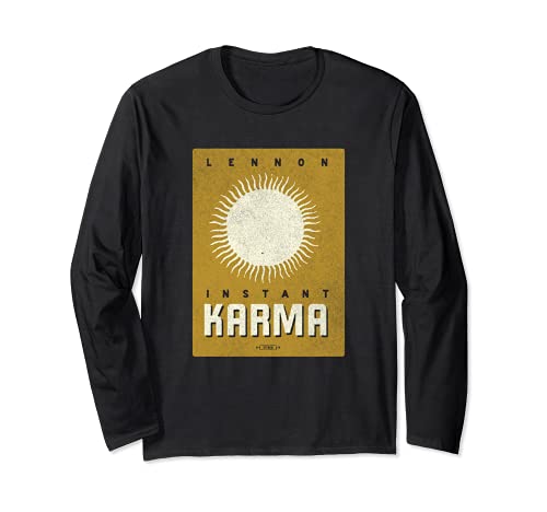 John Lennon - Instant Karma Sun Manga Larga