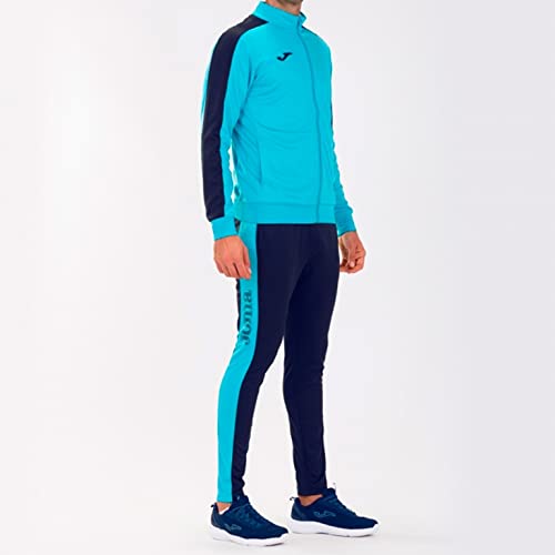 Joma Academy III Chándal, Hombre, Turquesa flúor Marino, L