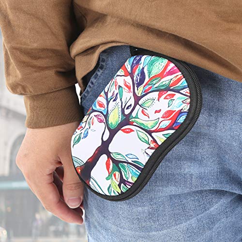 Jopwkuin Estuches para Gafas, prácticos Bolsos para Gafas de Sol al por Mayor para Gafas de Lectura para Gafas de Sol