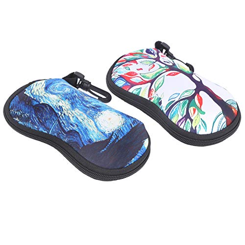 Jopwkuin Estuches para Gafas, prácticos Bolsos para Gafas de Sol al por Mayor para Gafas de Lectura para Gafas de Sol