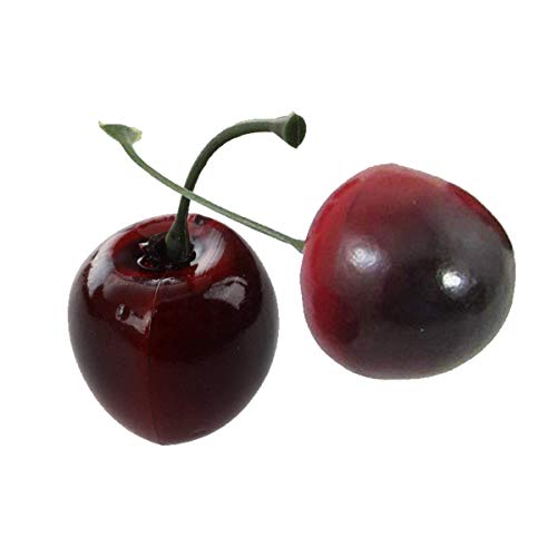 Juego de Frutas Artificiales de 10 Piezas, Fruta Falsa Decorativa de plástico de Aspecto Realista para decoración