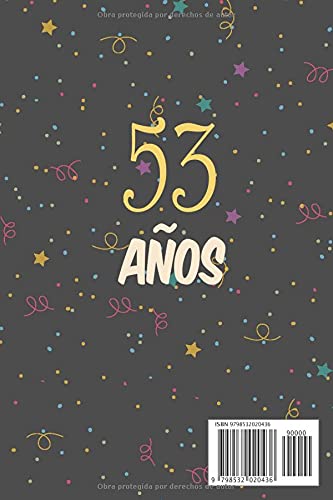 Julio 1968 53 Años Siendo Genial, Feliz cumpleaños: 53 Cumpleaños Regalo Para Hombre, Mujer, la esposa, niños, novia, La madre, Abuelo, el padre / ... de cumpleaños 53 años / Diario de cumpleaños