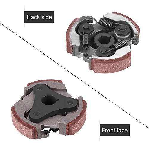 Keenso Almohadilla de embrague de motocicleta con 3 muelles para 2 tiempos 47cc 49cc Mini Quad Pocket Bike Dirt Bike ATV Scooter