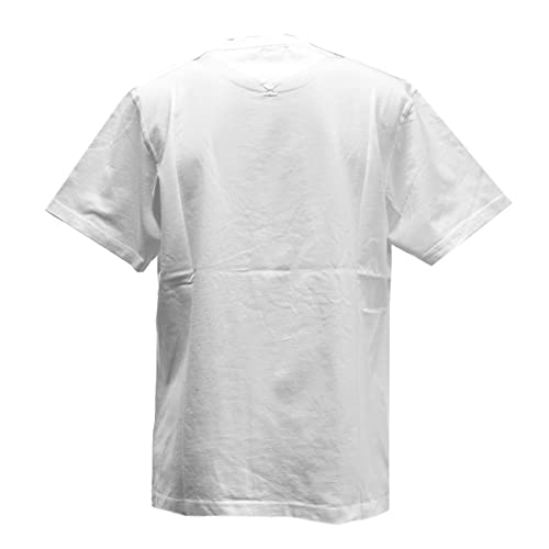 Kenzo - Camiseta con logotipo clásico para hombre, 100% algodón orgánico, talla pequeña, color blanco, blanco, M corto