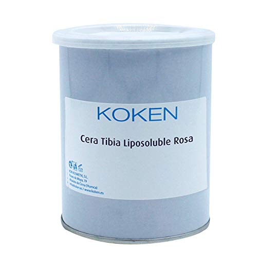 KOKEN - Cera Tibia Liposoluble Lata ROSA 800 ml