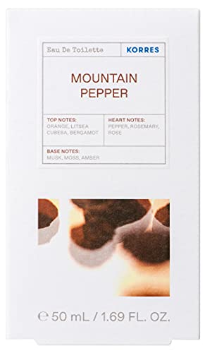 Korres Mountain Pepper - Perfume para ella, 50 ml