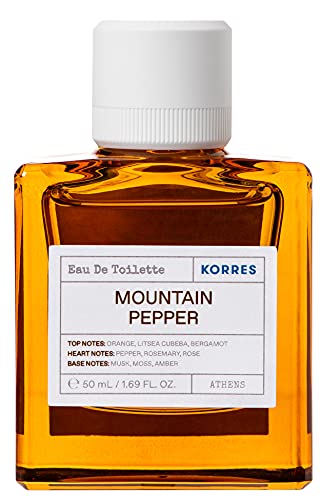Korres Mountain Pepper - Perfume para ella, 50 ml
