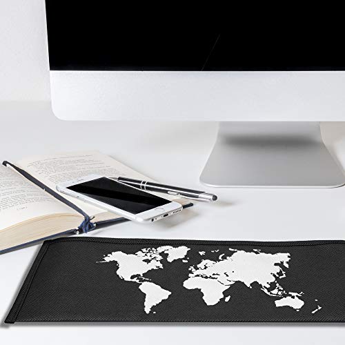 kwmobile Funda Protectora para Teclado Apple Magic Keyboard - Cubierta para el Polvo o Salpicaduras con Mapa del Mundo